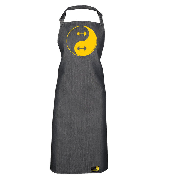 Sex Weights and Protein Shakes Gym Bodybuilding Vest - Dumbbell Yin Yang - Bella Singlet Top