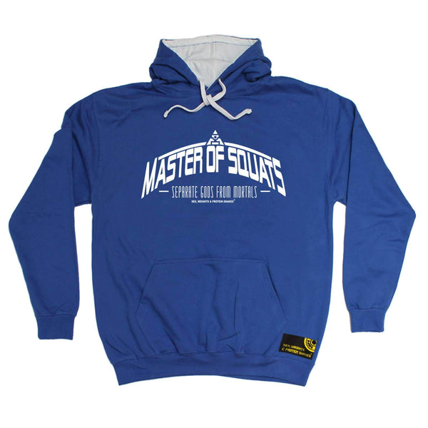 Sex Weights and Protein Shakes - Master Of Squats - Gym HOODIE