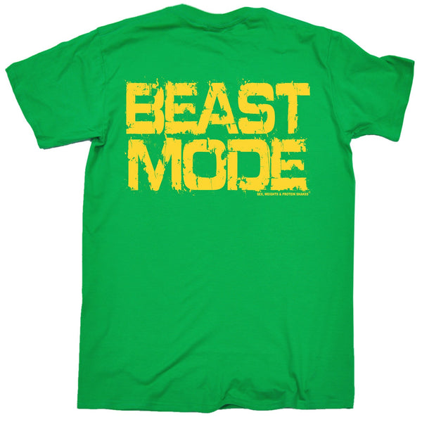 FB Sex Weights and Protein Shakes Gym Bodybuilding Tee - Beast Mode - Mens T-Shirt
