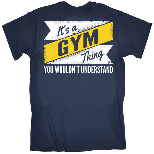 FB Sex Weights and Protein Shakes Gym Bodybuilding Tee - Its A Gym Thing - Mens T-Shirt
