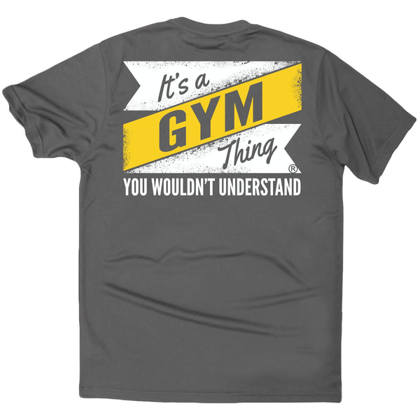FB Sex Weights and Protein Shakes Gym Bodybuilding Tee - Its A Gym Thing - Dry Fit Performance T-Shirt