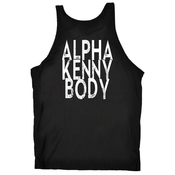 FB Sex Weights and Protein Shakes Gym Bodybuilding Vest - Alpha Kenny Body - Bella Singlet Top