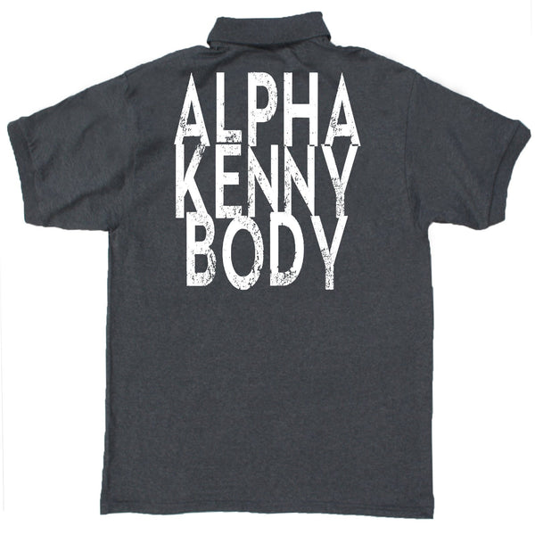 FB Sex Weights and Protein Shakes Gym Bodybuilding Polo Shirt - Alpha Kenny Body - Polo T-Shirt