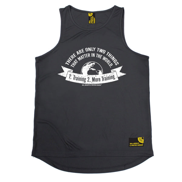 There Are Only Two ... 1 . Training 2 . More Training Performance Training Cool Vest