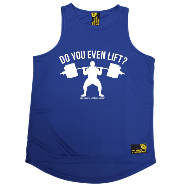 SWPS Do You Even Lift Sex Weights And Protein Shakes Gym Men's Training Vest