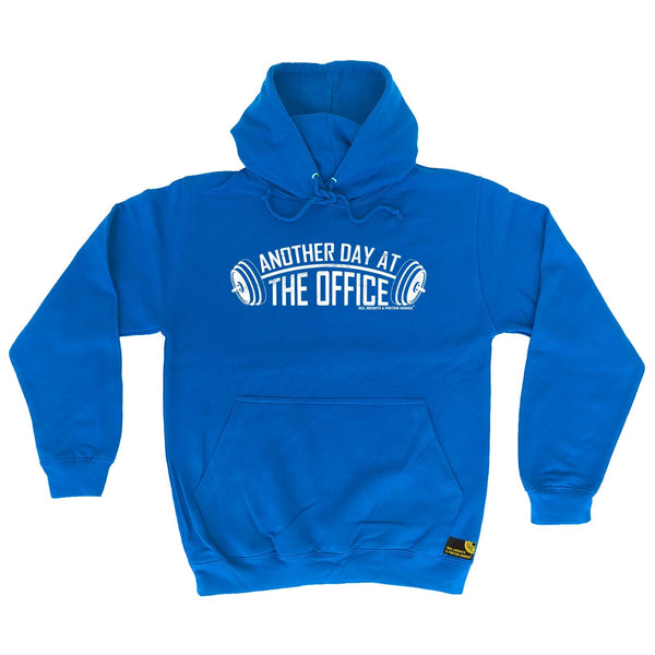 SWPS Another Day At The Office Sex Weights And Protein Shakes Gym Hoodie