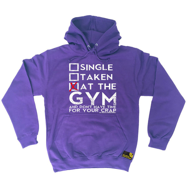 Sex Weights and Protein Shakes Single Taken At The Gym Sex Weights And Protein Shakes Hoodie