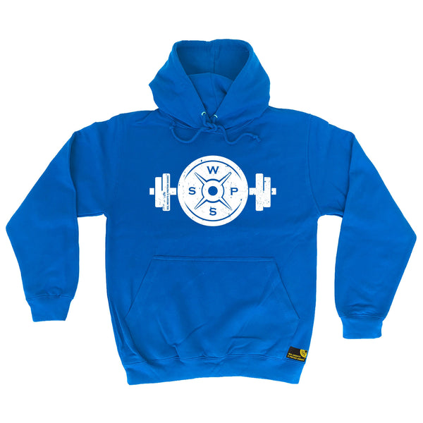 Weight Plate Dumbbell Design Hoodie