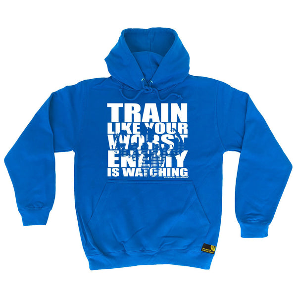 Sex Weights and Protein Shakes GYM Training Body Building -   Train Like Your Worst Enemy Is Watching - HOODIE - SWPS Fitness Gifts