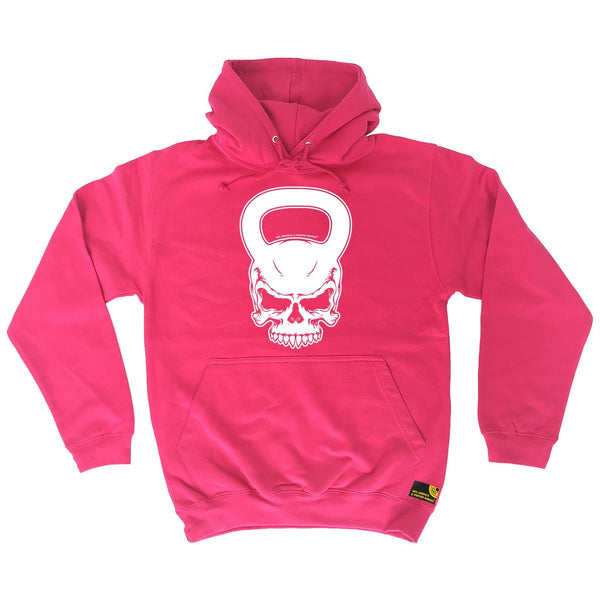 Sex Weights and Protein Shakes Kettlebell Skull Sex Weights And Protein Shakes Gym Hoodie