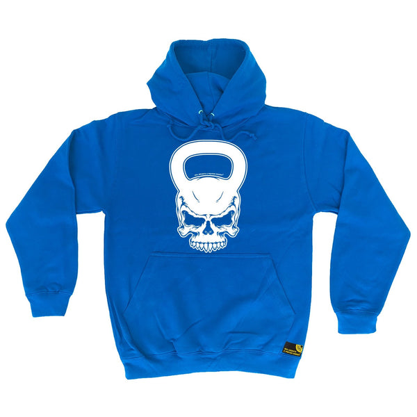 Sex Weights and Protein Shakes Kettlebell Skull Sex Weights And Protein Shakes Gym Hoodie