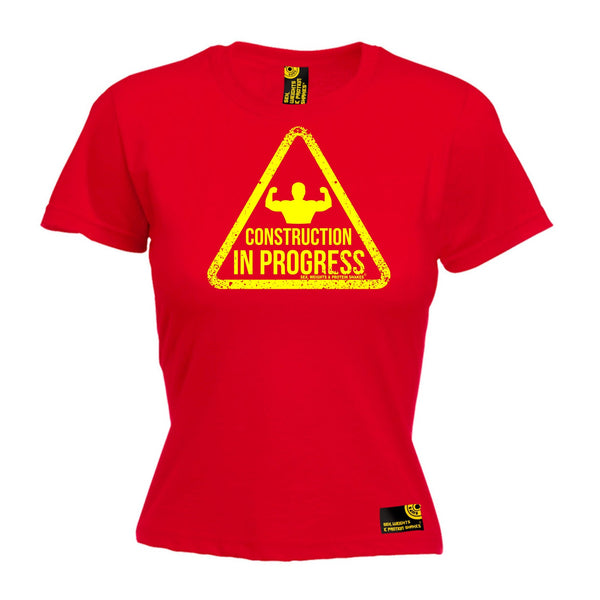 Construction In Progress Women's Fitted T-Shirt