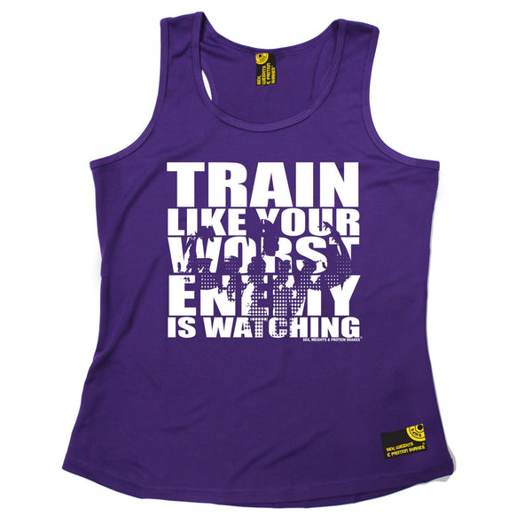 Train Like Your Worst Enemy Is Watching Girlie Performance Training Cool Vest