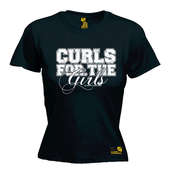 Curls For The Girls Women's Fitted T-Shirt
