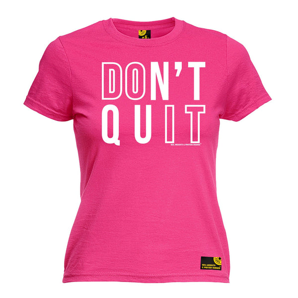 Don't Quit Women's Fitted T-Shirt