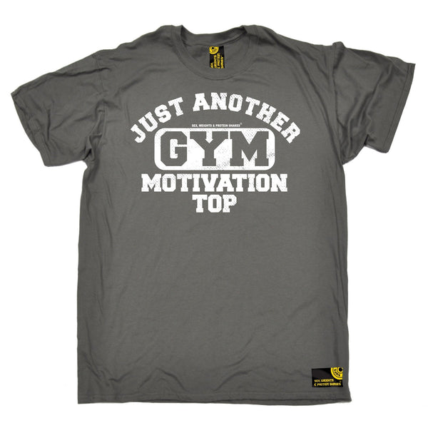 SWPS Men's Just Another Gym Motivation Top Sex Weights And Protein Shakes T-Shirt