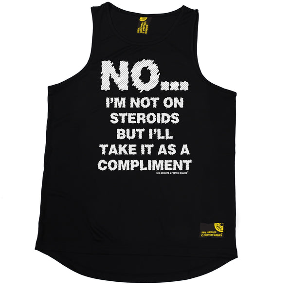 No I'm Not On Steroids ... As A Compliment Performance Training Cool Vest