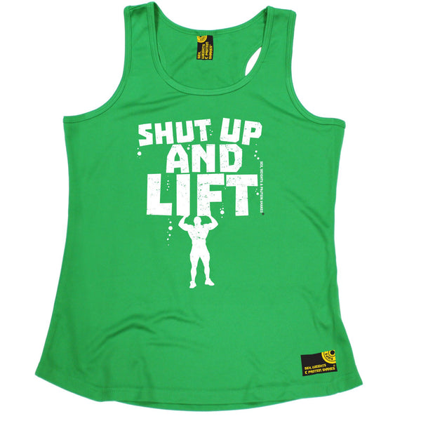 Shut Up And Lift Girlie Performance Training Cool Vest