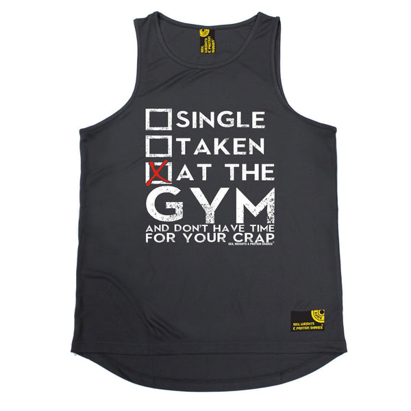 Single Taken At The Gym ... Your Crap Performance Training Cool Vest