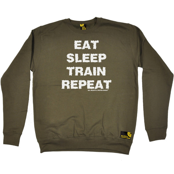Eat Sleep Train Repeat Sweatshirt