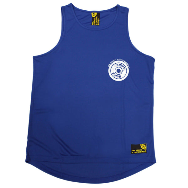 Weight Plate ... Breast Pocket White Design Performance Training Cool Vest