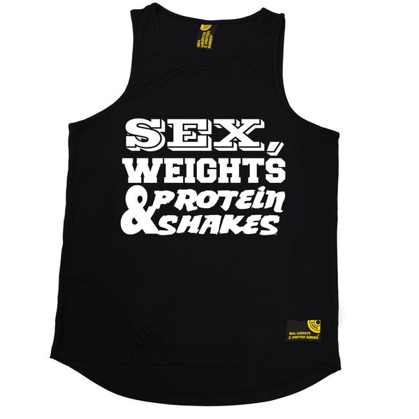 Sex Weights & Protein Shakes Performance Training Cool Vest