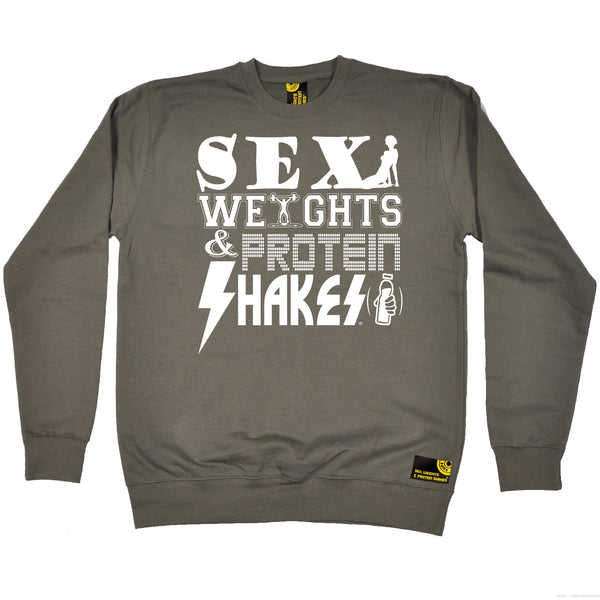 Sex Weights & Protein Shakes ... D2 Sweatshirt