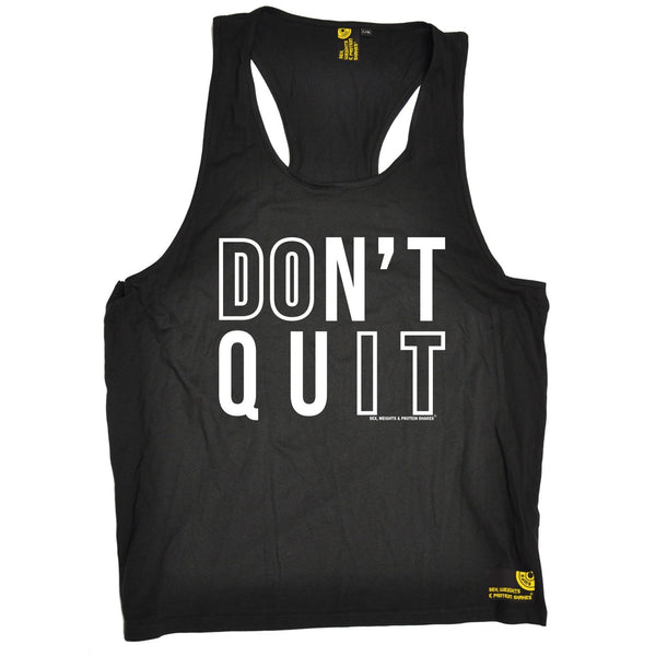 Sex Weights and Protein Shakes Don't Quit Sex Weights And Protein Shakes Gym Men's Tank Top