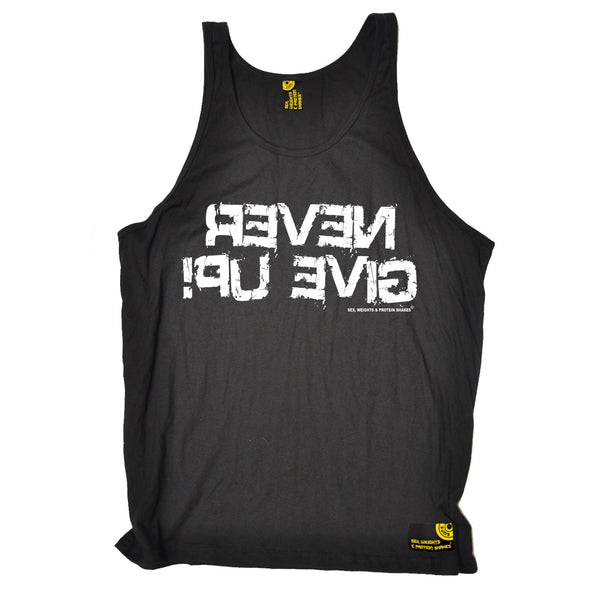 Never Give Up Vest Top