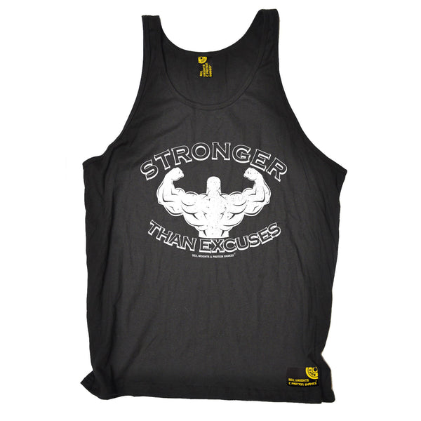 Stronger Than Excuses Vest Top