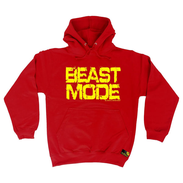 Sex Weights and Protein Shakes Beast Mode Sex Weights And Protein Shakes Gym Hoodie