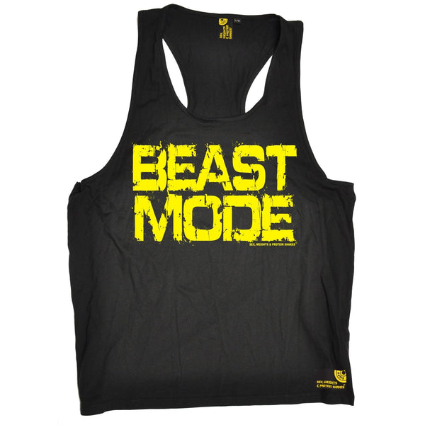 Sex Weights and Protein Shakes Beast Mode Sex Weights And Protein Shakes Gym Men's Tank Top