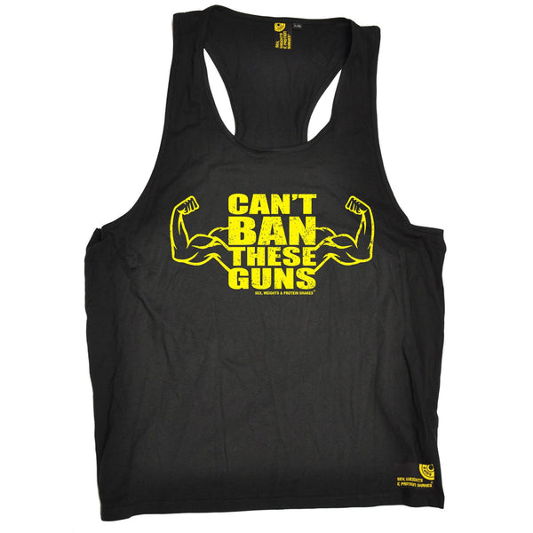 SWPS Can't Ban These Guns Sex Weights And Protein Shakes Gym Men's Tank Top