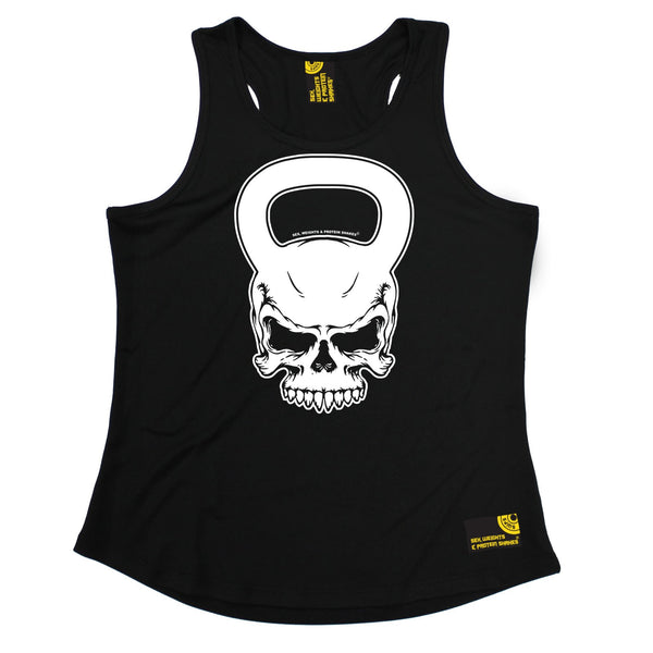 KettleBell Skull Girlie Performance Training Cool Vest