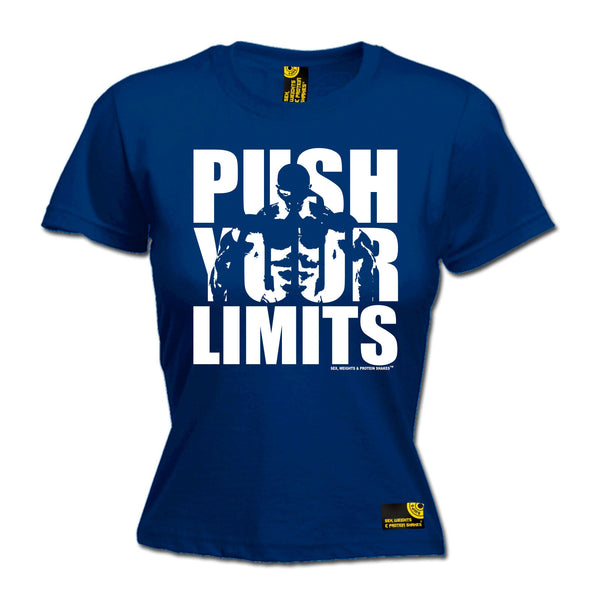 Push Your Limits Women's Fitted T-Shirt