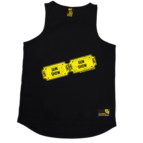 Sex Weights and Protein Shakes Gun Show Sex Weights And Protein Shakes Gym Men's Training Vest