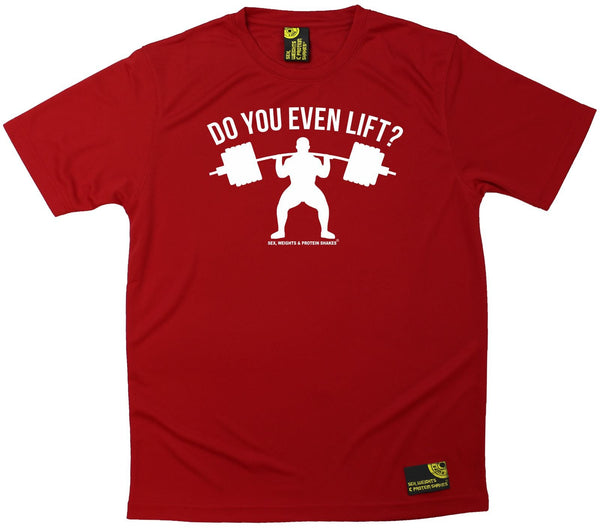 Men's Sex Weights and Protein Shakes - Do You Even Lift - Premium Dry Fit Breathable Sports T-SHIRT