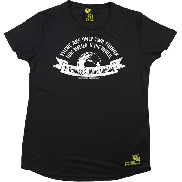 Women's SWPS - Only Thing That Matters Training - Dry Fit Breathable Sports R NECK T-SHIRT
